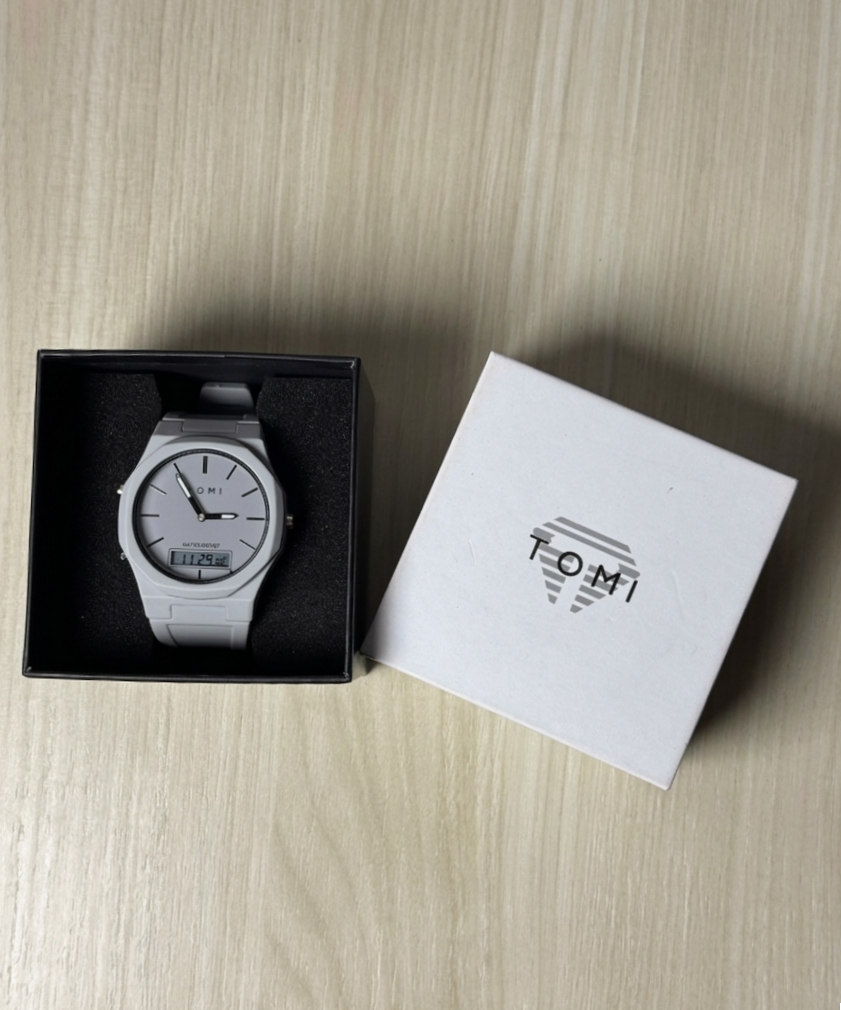 Tomi T-238 Dual Time Men's Watch