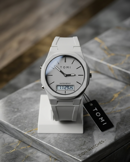 Tomi T-238 Dual Time Men's Watch