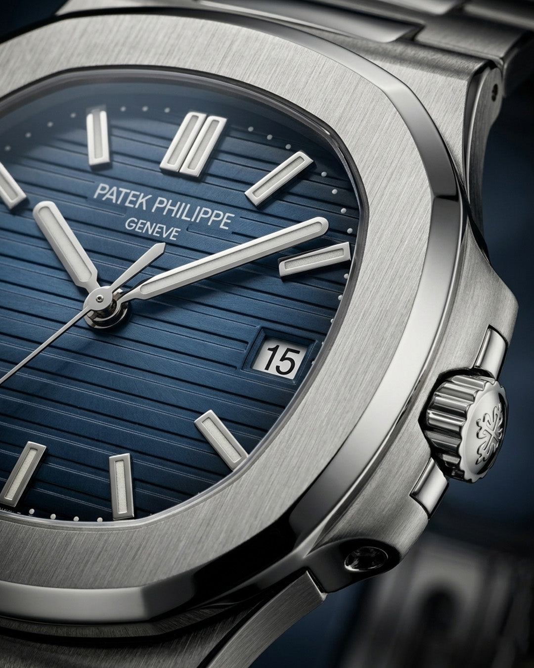Patek Philippe  Automatic Deep Blue Gradient Dial