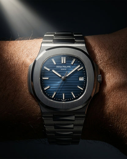 Patek Philippe  Automatic Deep Blue Gradient Dial